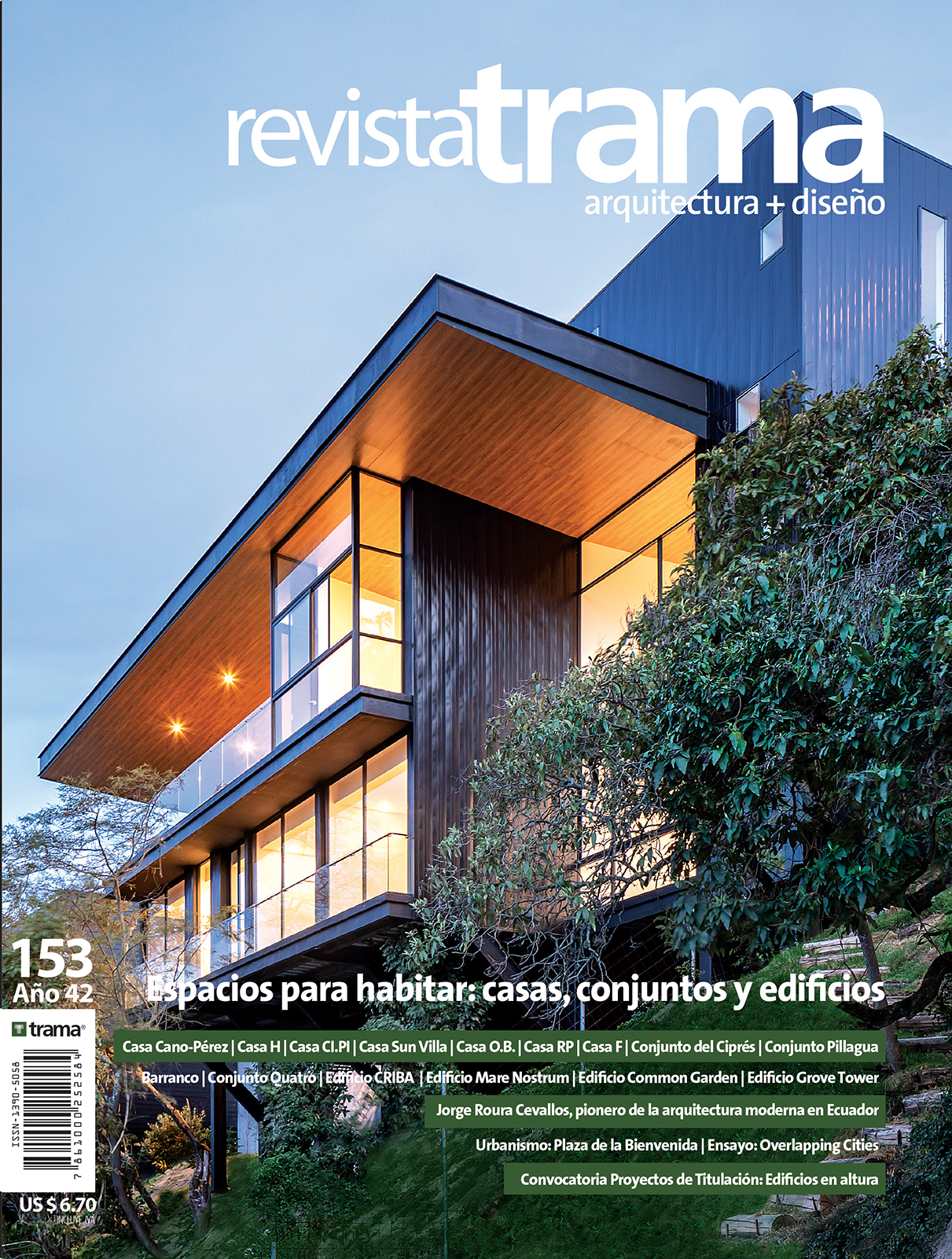 Trama 153: Espacios para habitar: casas, conjuntos y edificios